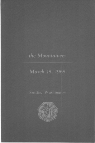 The Mountaineer 1964 cover
